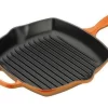 Le Creuset Grillpfanne Signature Quadratisch In Ofenrot 5