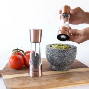 Cole & Mason Derwent Copper Salz- Und Pfeffermühle Geschenkset, 19 Cm 17