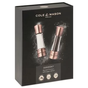 Cole & Mason Derwent Copper Salz- Und Pfeffermühle Geschenkset, 19 Cm 27