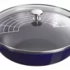 Staub Wok Aus Gusseisen In Dunkelblau, Klein 5
