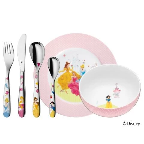 WMF Kindergeschirr-Set Disney Princess, 6-teilig 1