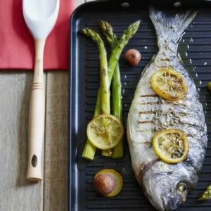 Le Creuset Aluminium-Antihaft-Grillplatte Mit Rillen 11