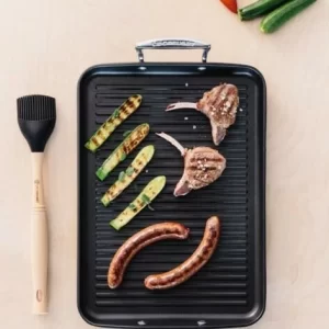 Le Creuset Aluminium-Antihaft-Grillplatte Mit Rillen 13