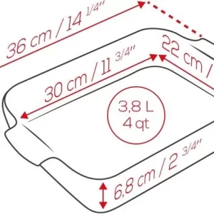 Appolia Auflaufform Rechteckig In Senfgelb 25 Cm / 1,4 Liter 34