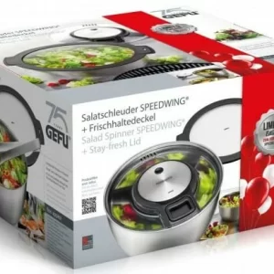 GEFU Salatschleuder SPEEDWING Mit Frischhaltedeckel 13